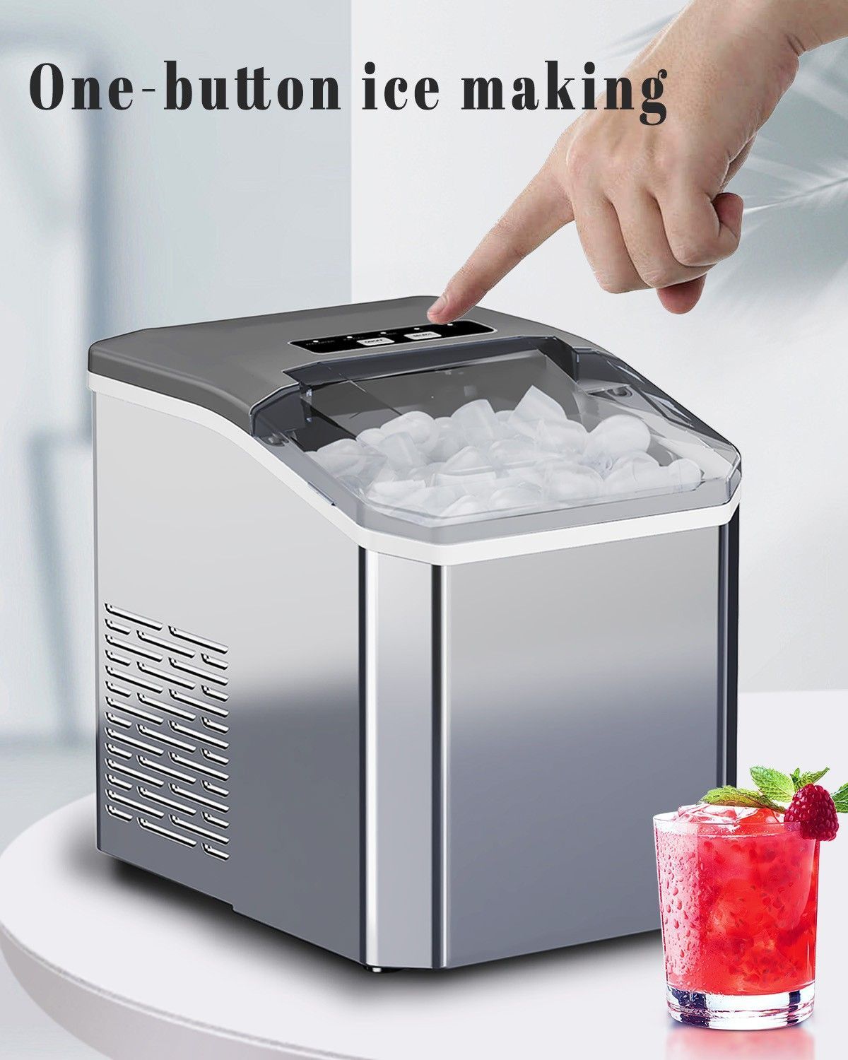 15kg Mini Ice Maker for Iced Drinks