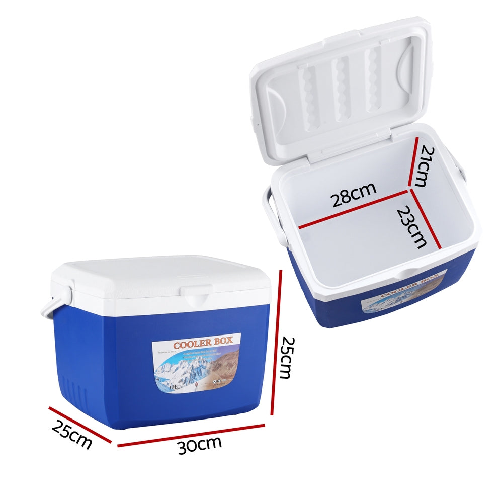 13L Portable Ice Cooler Box Camping Esky Fridge