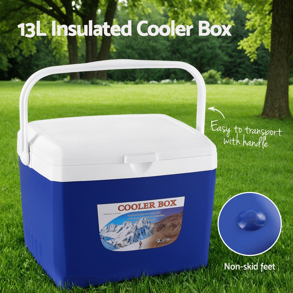 13L Portable Ice Cooler Box Camping Esky Fridge