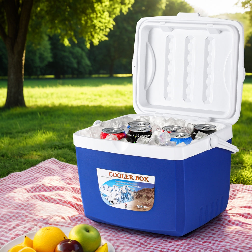 13L Portable Ice Cooler Box Camping Esky Fridge