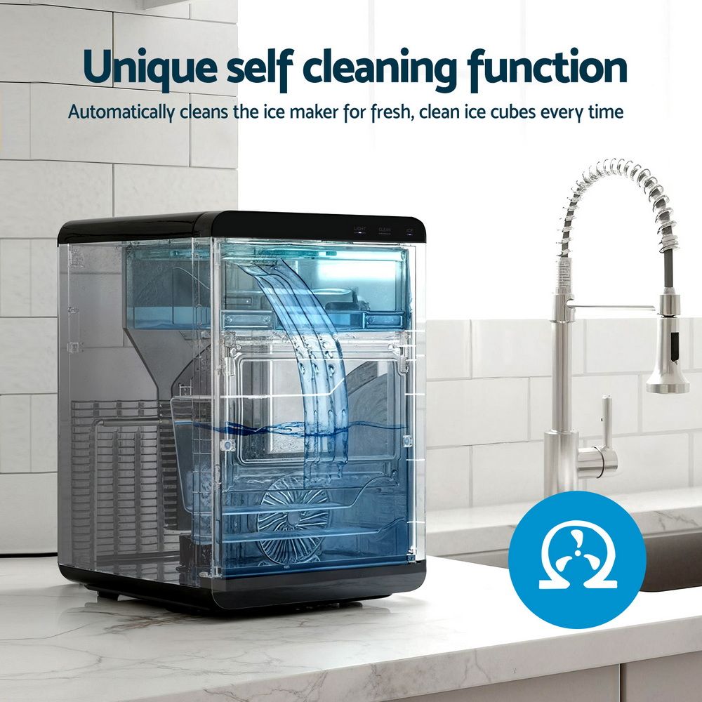 20kg Devanti Ice Maker Machine Chewable Nugget Ice