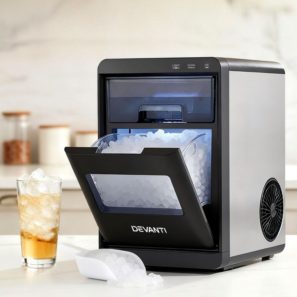 20kg Devanti Ice Maker Machine Chewable Nugget Ice