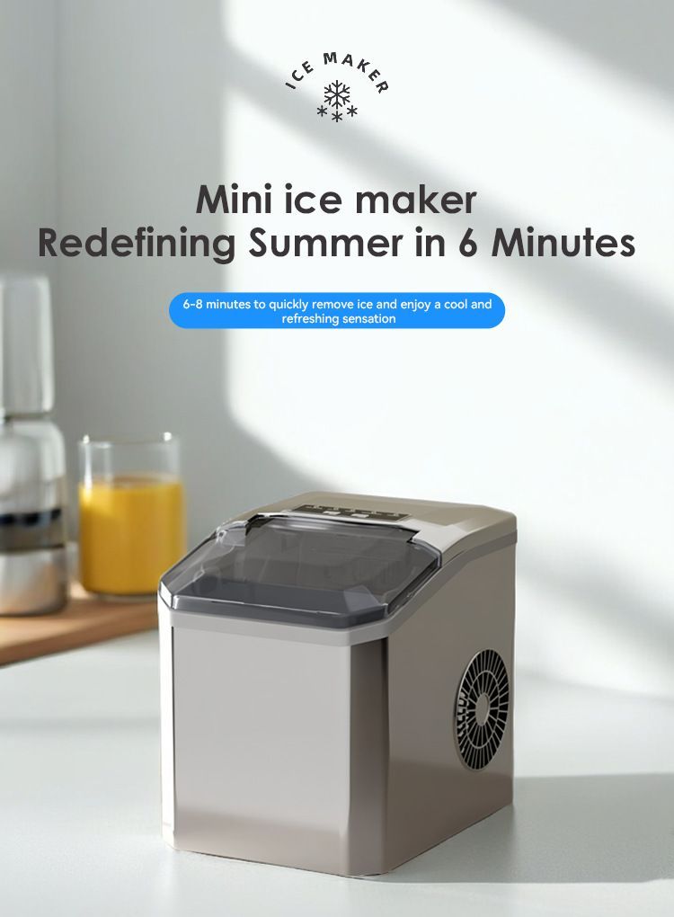 15kg Mini Ice Maker for Iced Drinks