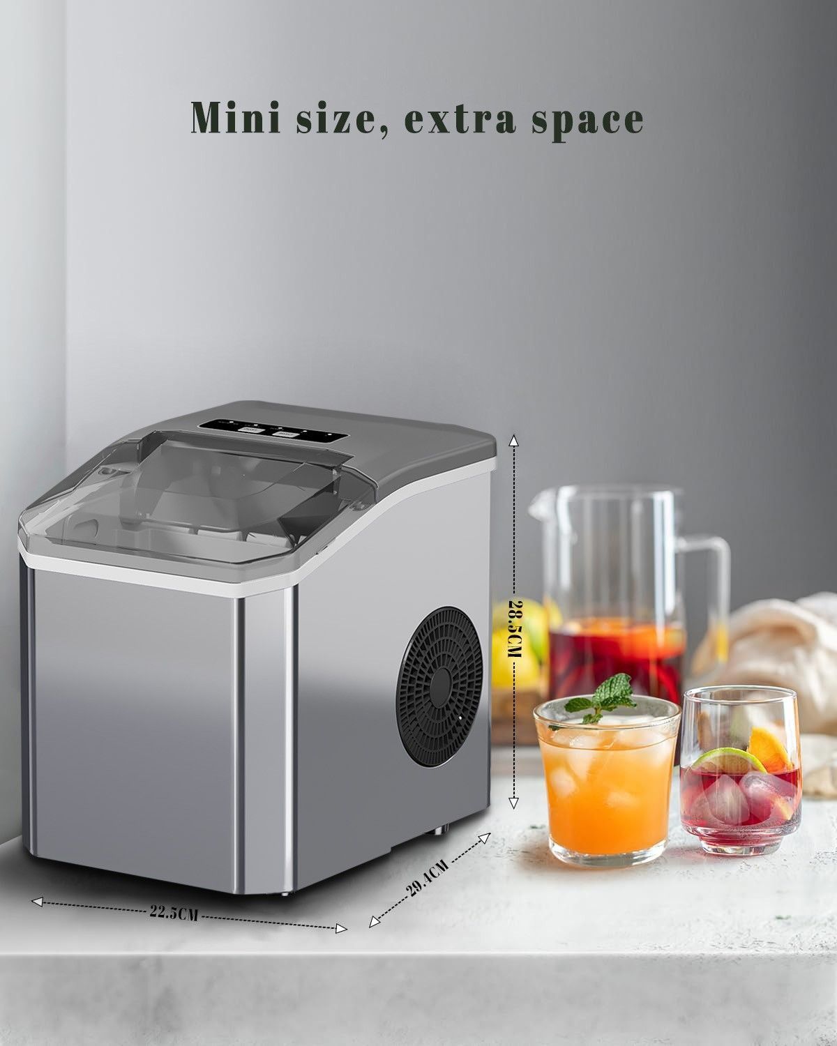 15kg Mini Ice Maker for Iced Drinks