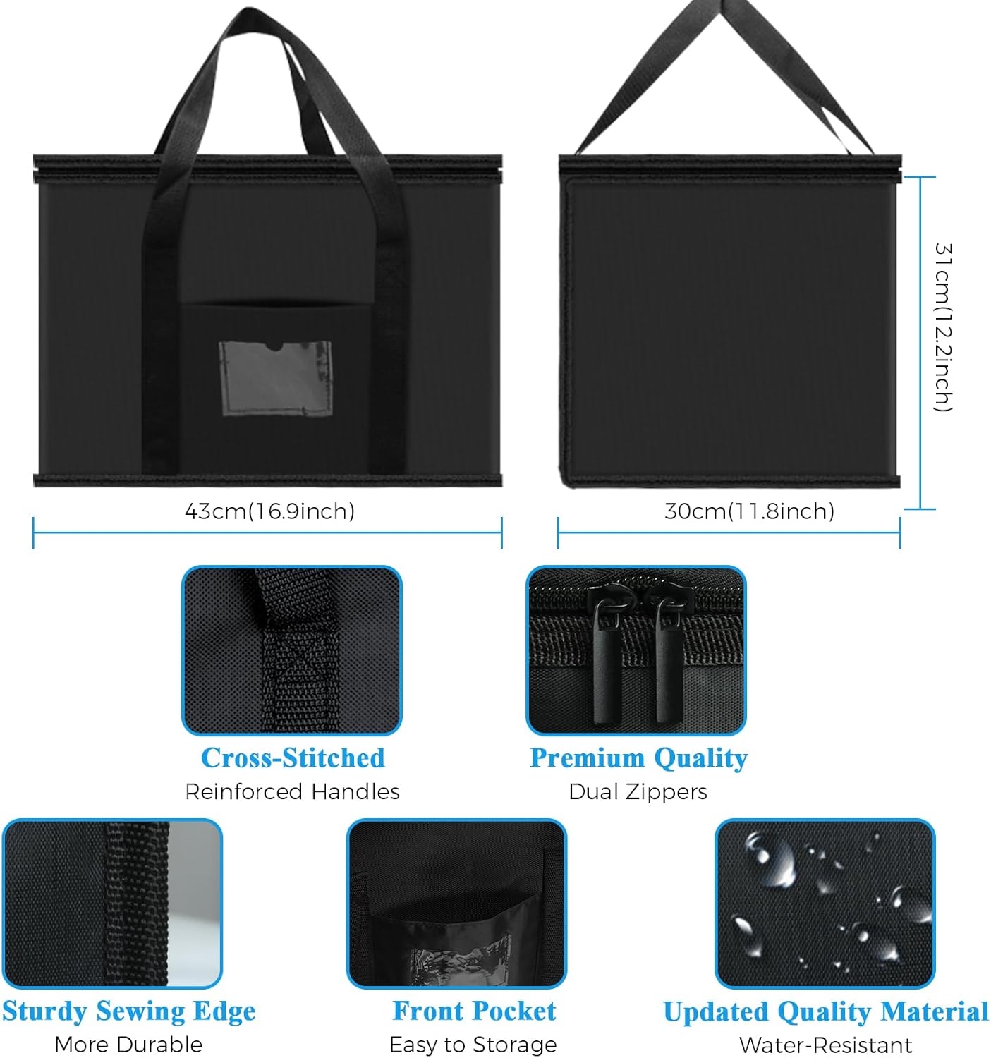 Soft Cooler Bag, 40L Large Cooler Bag, Grocery Bags, Picnic Bag, Thermal Food Delivery Bag, Insulated Bag, Cooler Bag_yux